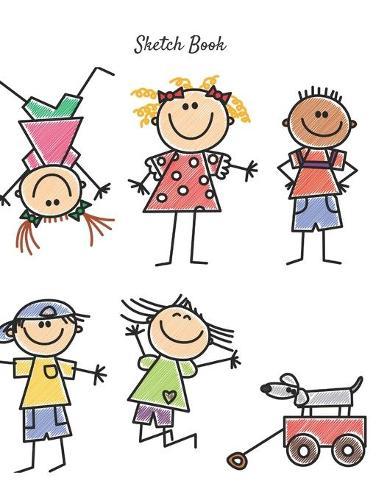 Sketch Book: Kids Drawing Themed Notebook for Drawing, Writing, Painting, Sketching, or Doodling