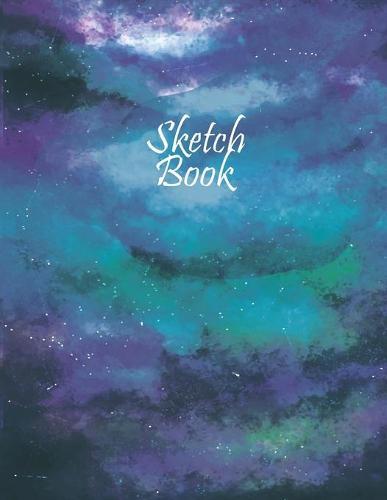 Sketch Book: Large Notebook for Drawing, Painting, Writing, Sketching or Doodling, 8.5x11  White Paper (Abstract Cover Design vol.3)