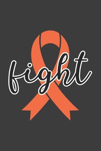 Writing About My Health Journey with Kidney Cancer: College Ruled (Fight Orange Awareness Ribbon Cover)