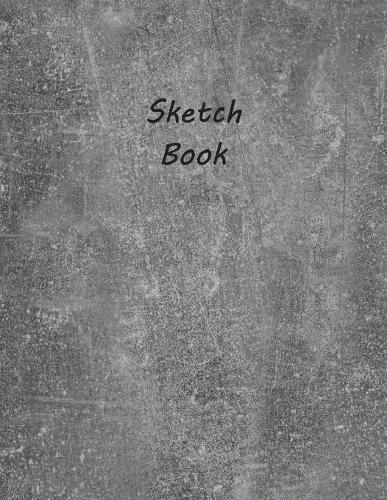 Sketch Book: Large Notebook for Drawing, Painting, Writing, Sketching or Doodling, 8.5x11  White Paper (Abstract Cover Design vol.6)