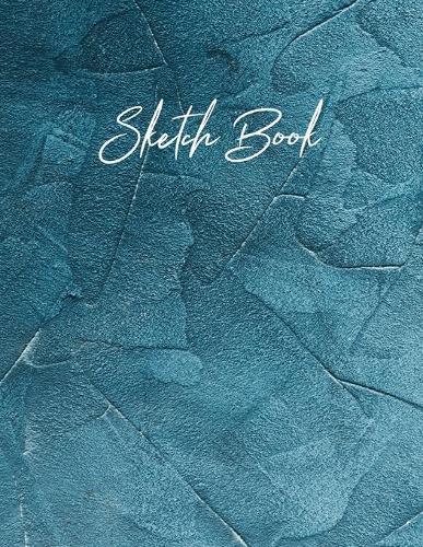 Sketch Book: Large Notebook for Drawing, Painting, Writing, Sketching or Doodling, 8.5x11  White Paper (Abstract Cover Design vol.7)