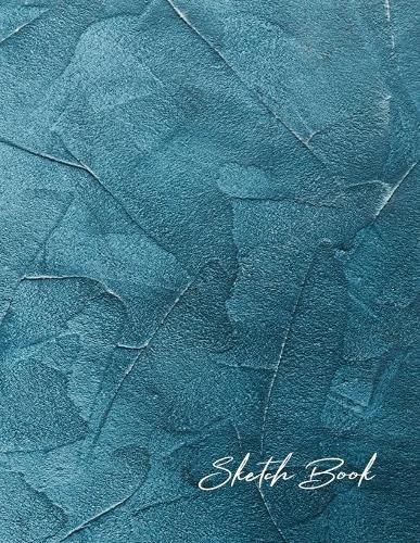 Sketch Book: Large Notebook for Drawing, Painting, Writing, Sketching or Doodling, 8.5x11  White Paper (Abstract Cover Design vol.8)