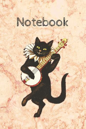marble cat notebook: Cute Inspirational Notebook marble Gift for Women, men, Teachers; Trendy Marble Notebook