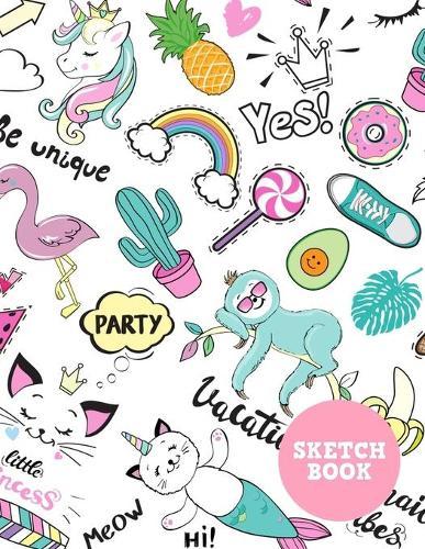 Sketch Book: Pretty Note Pad for Drawing, Writing, Painting, Sketching or Doodling - Art Supplies for Kids, Boys, Girls, Teens Who Wants to Learn How to Draw - Vol. 00231
