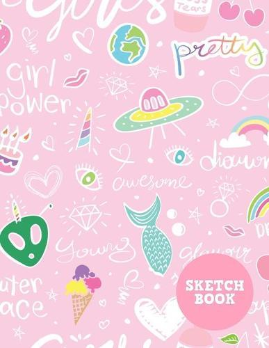 Sketch Book: Pretty Note Pad for Drawing, Writing, Painting, Sketching or Doodling - Art Supplies for Kids, Boys, Girls, Teens Who Wants to Learn How to Draw - Vol. 00237