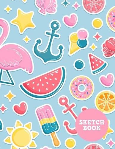Sketch Book: Cute Note Pad for Drawing, Writing, Painting, Sketching or Doodling - Art Supplies for Kids, Boys, Girls, Teens Who Wants to Learn How to Draw - Vol. 00213