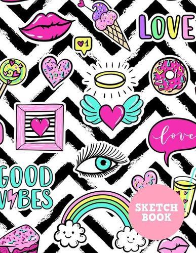 Sketch Book: Cute Note Pad for Drawing, Writing, Painting, Sketching or Doodling - Art Supplies for Kids, Boys, Girls, Teens Who Wants to Learn How to Draw - Vol. 00204