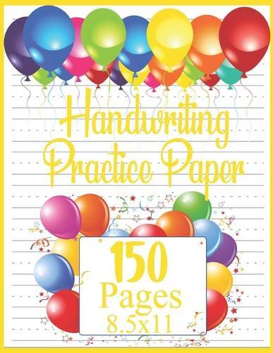 Handwriting Practice Paper: Handwriting Practice workbook for kids: Preschool writing Workbook with Sight words for Pre K, Kindergarten and Kids Ages 3-5. ABC print handwriting book