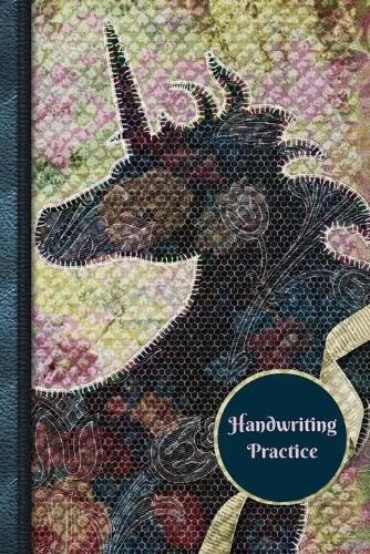 Handwriting Practice: Cursive Writing Notebook For Kids - Mythical Unicorn - Home School and Elementary School Supplies