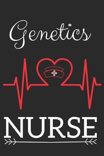 Genetics Nurse: Nursing Valentines Gift (100 Pages, Design Notebook, 6 x 9) (Cool Notebooks) Paperback