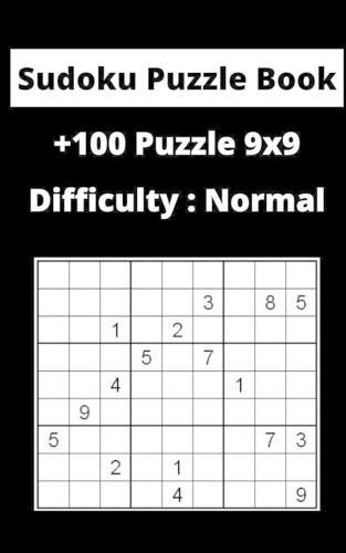 Sudoku Puzzle Book sudoku: Difficulty: Normal sudoku / puzzles 9x9 game, 100 Pages, 5x8, Soft Cover, Matte Finish