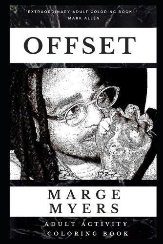 Offset Adult Activity Coloring Book