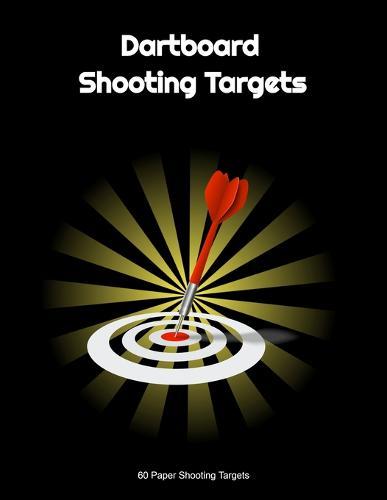 Dartboard Shooting Targets: 60 Standard dartboard Paper shooting target score sheet counts