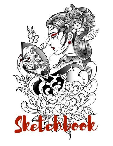 Sketchbook-Fashion Notebook for Drawing, Writing, Painting, Sketching, Doodling- 200 Pages, 8.5x11 High Premium White Paper
