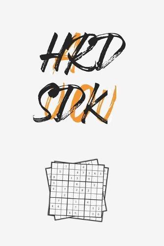 Hard Sudoku: Minimalist Brush Cover 240 Hard Sudoku Puzzles