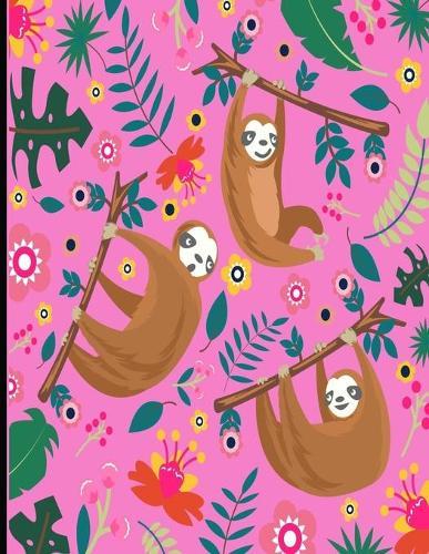 This Is My Super Cute Sloth Sketch Book: Pink Cover Sloth Sketch Book With 110 Pages. Sloth Drawing Pad For Adults & Kids Sketchbook. Draw, Sketch & Doodle Your Way Through This Adorable Sloth Sketch Pad