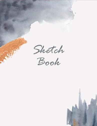 Sketch Book: Large Notebook for Drawing, Painting, Writing, Sketching or Doodling, 8.5x11  White Paper (Watercolor Cover Design vol.19)