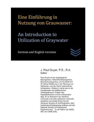 Eine Einführung in Nutzung von Grauwasser: An Introduction to Utilization of Graywater