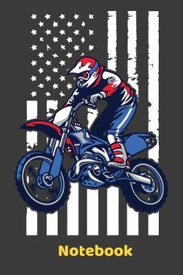 Notebook: 6x9 Blank Line Journal Note book, otocross Journal Dirt Bike Composition Book Motorcycle Biker logbook Birthday gift, Composition Note Book, Daily Diary Gifts for Dirt Motorcycle rider lovers