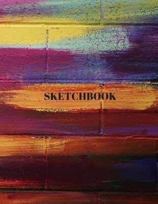Sketch Book: sketchbook drawings, Writing, Painting, Sketching or Doodling, 106 Pages, 8.5x11 (notebook Abstract Cover vol.2)