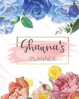 Shawna's Planner: Monthly Planner 3 Years January - December 2020-2022 - Monthly View - Calendar Views Floral Cover - Sunday start