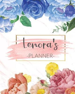 Lenora's Planner: Monthly Planner 3 Years January - December 2020-2022 - Monthly View - Calendar Views Floral Cover - Sunday start
