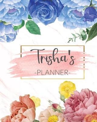 Trisha's Planner: Monthly Planner 3 Years January - December 2020-2022 - Monthly View - Calendar Views Floral Cover - Sunday start