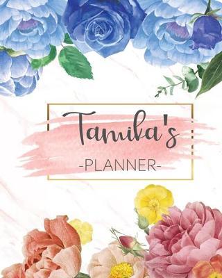 Tamika's Planner: Monthly Planner 3 Years January - December 2020-2022 - Monthly View - Calendar Views Floral Cover - Sunday start