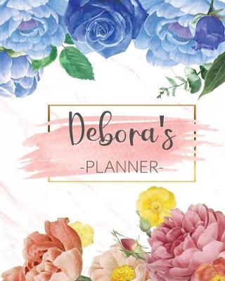 Debora's Planner: Monthly Planner 3 Years January - December 2020-2022 - Monthly View - Calendar Views Floral Cover - Sunday start