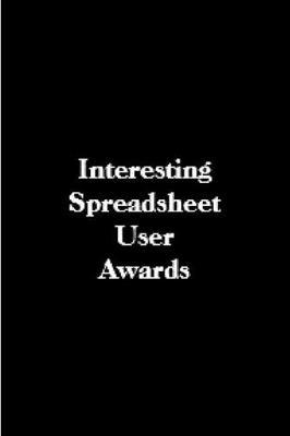 Interesting spreadsheet user awards: spreadsheet Notebook journal Diary Cute funny humorous blank lined notebook Gift for student school college ruled graduation gift ... job working employee appreciation (gag gifts)