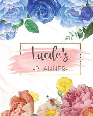 Lucile's Planner: Monthly Planner 3 Years January - December 2020-2022 - Monthly View - Calendar Views Floral Cover - Sunday start