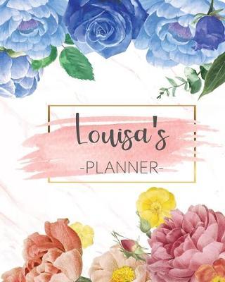 Louisa's Planner: Monthly Planner 3 Years January - December 2020-2022 - Monthly View - Calendar Views Floral Cover - Sunday start