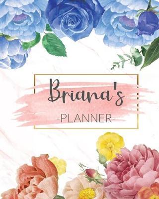 Briana's Planner: Monthly Planner 3 Years January - December 2020-2022 - Monthly View - Calendar Views Floral Cover - Sunday start