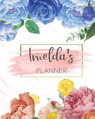 Imelda's Planner: Monthly Planner 3 Years January - December 2020-2022 - Monthly View - Calendar Views Floral Cover - Sunday start
