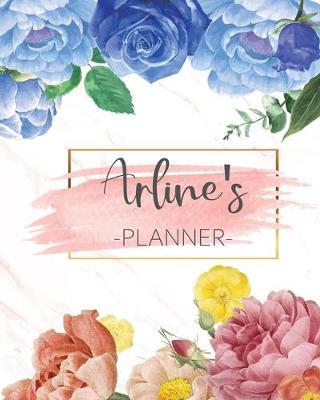Arline's Planner: Monthly Planner 3 Years January - December 2020-2022 - Monthly View - Calendar Views Floral Cover - Sunday start