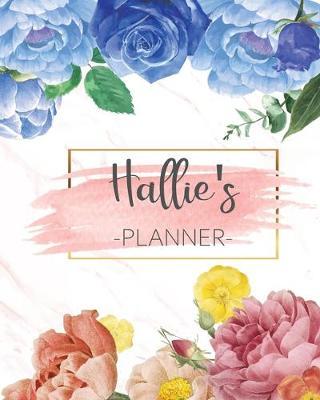 Hallie's Planner: Monthly Planner 3 Years January - December 2020-2022 - Monthly View - Calendar Views Floral Cover - Sunday start