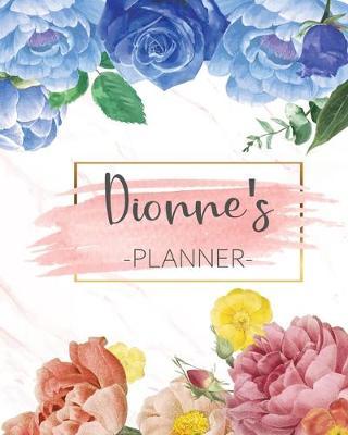 Dionne's Planner: Monthly Planner 3 Years January - December 2020-2022 - Monthly View - Calendar Views Floral Cover - Sunday start