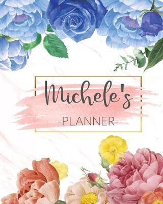 Michele's Planner: Monthly Planner 3 Years January - December 2020-2022 - Monthly View - Calendar Views Floral Cover - Sunday start