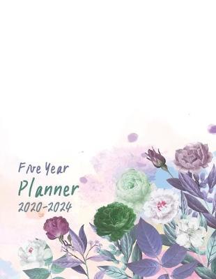 2020-2024 Five Year Planner: Daily Planner Five Year, Agenda Schedule Organizer Logbook and Journal Personal, 60 Months Calendar, 5 Year Appointment, 8.5  x 11 , 258 Pages