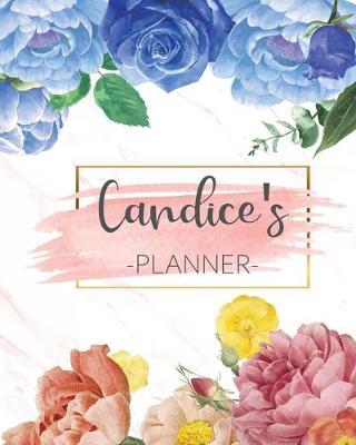 Candice's Planner: Monthly Planner 3 Years January - December 2020-2022 - Monthly View - Calendar Views Floral Cover - Sunday start