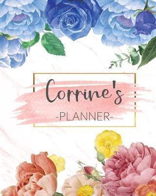 Corrine's Planner: Monthly Planner 3 Years January - December 2020-2022 - Monthly View - Calendar Views Floral Cover - Sunday start