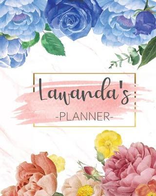 Lawanda's Planner: Monthly Planner 3 Years January - December 2020-2022 - Monthly View - Calendar Views Floral Cover - Sunday start