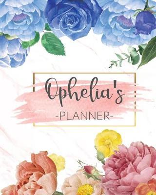 Ophelia's Planner: Monthly Planner 3 Years January - December 2020-2022 - Monthly View - Calendar Views Floral Cover - Sunday start