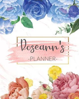 Roseann's Planner: Monthly Planner 3 Years January - December 2020-2022 - Monthly View - Calendar Views Floral Cover - Sunday start