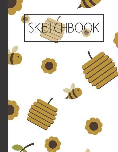 Sketchbook: Honey Bees 200 Page Sketchbook: Artist Edition (8.5x11)