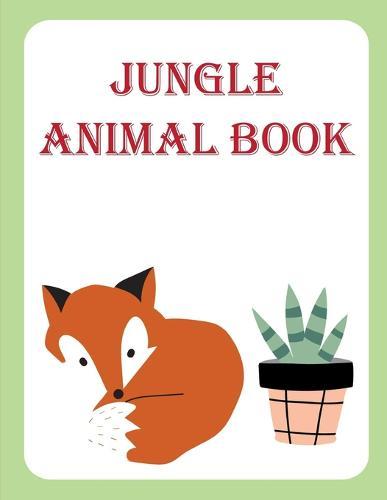 jungle animal book: Super Cute Kawaii Animals Coloring Pages