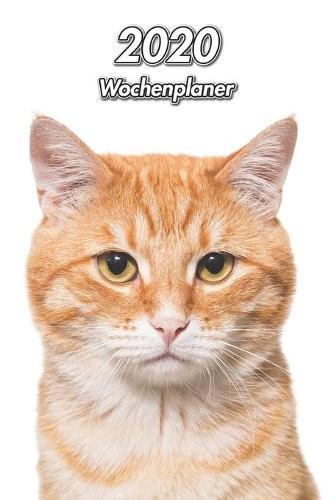 2020 Wochenplaner: Rote Getigerte Katze 107 Seiten, 15cm x 23cm ca. A5 Taschenkalender Terminplaner Tagebuch Terminkalender Organizer fur Katzenliebhaber
