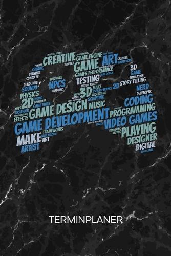 Terminplaner: Game Designer Kalender Game Development Terminkalender - Indie Game Dev Wochenplaner Game Development Wochenplanung Game Design Taschenkalender Game Developer To-Do Liste Termine