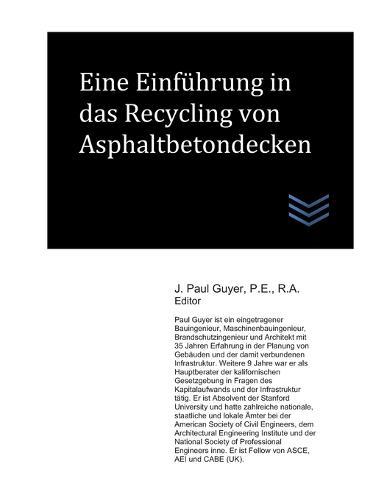 Eine Einführung in das Recycling von Asphaltbetondecken
