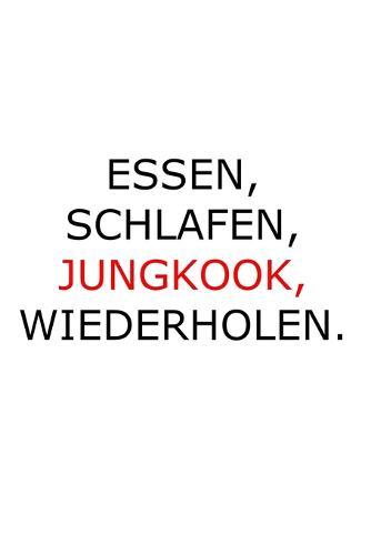 Essen, Schlafen, Jungkook, Wiederholen.: Notizbuch fur BTS Fans